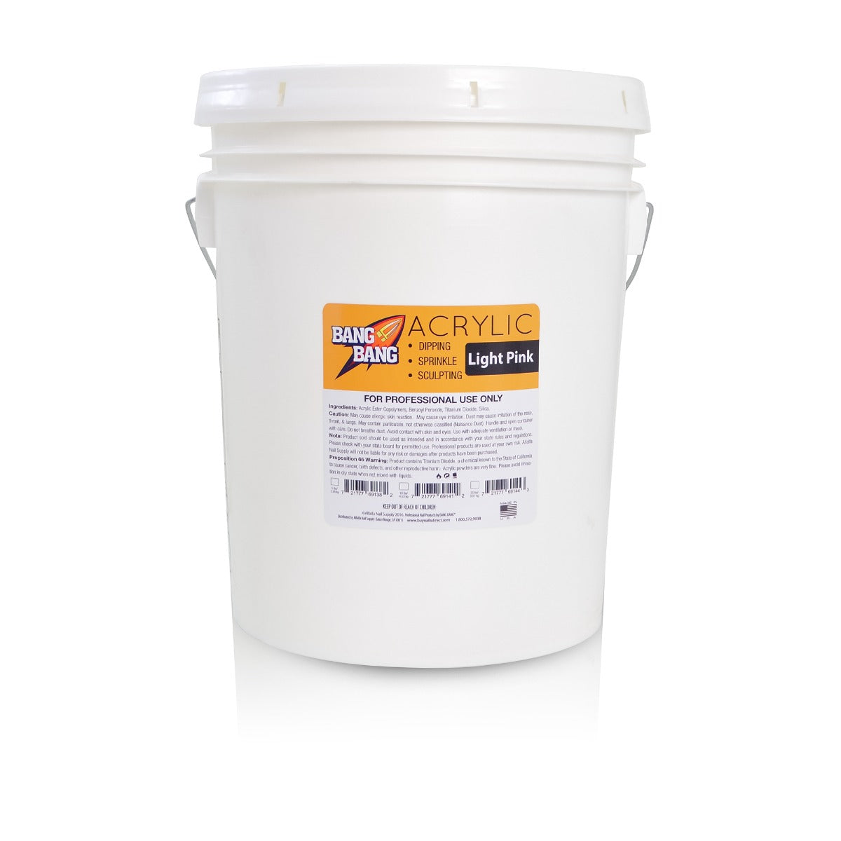 BangBang Acrylic Powder Light Pink - 25 lbs