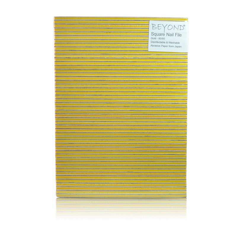 Beyond Gold File Square 80/80 - Disinfectable & Washable