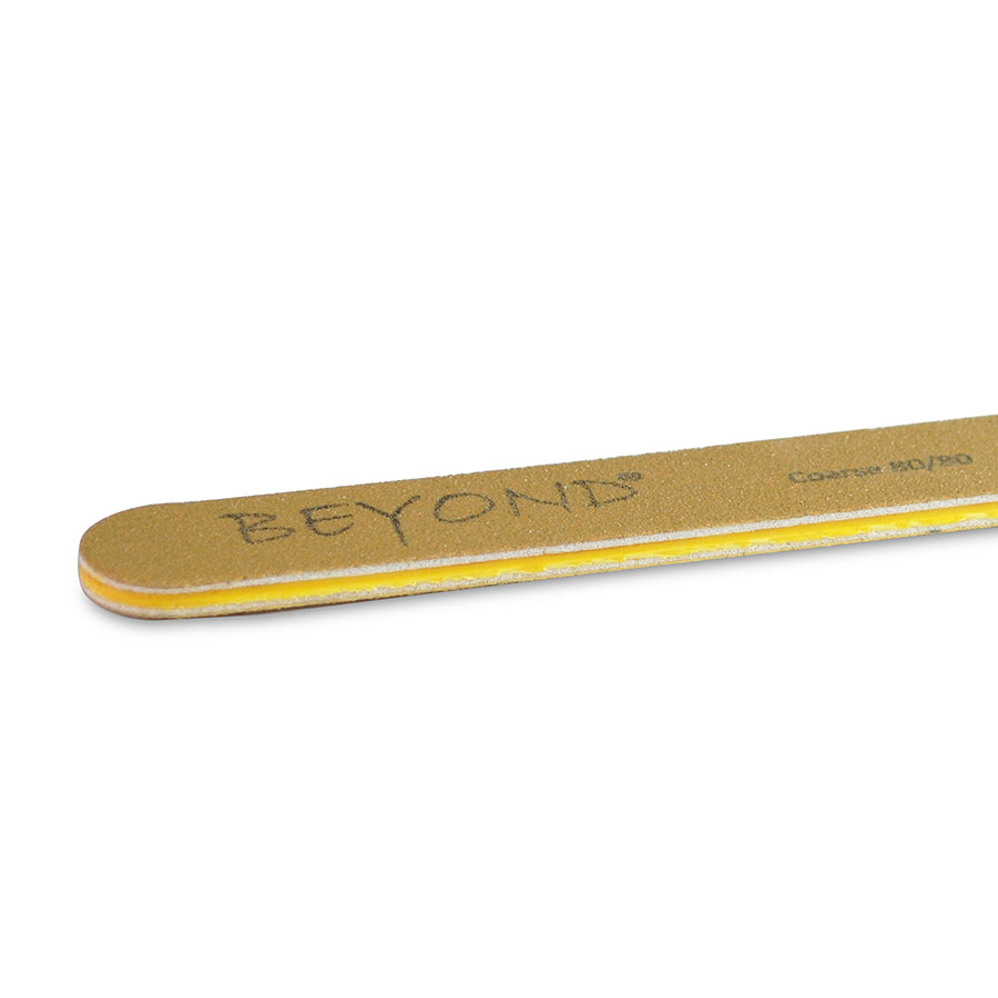 Beyond Gold File Straight 80/80 - Disinfectable & Washable