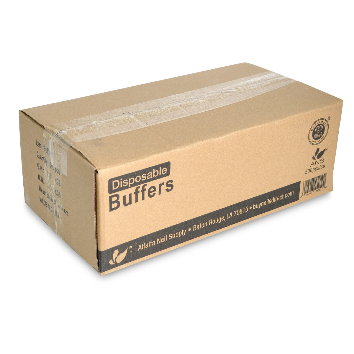 ANS Disposable White Buffer 500ct (100/160)