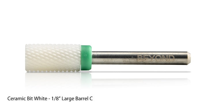 Beyond Ceramic Bit C 1/8 - White