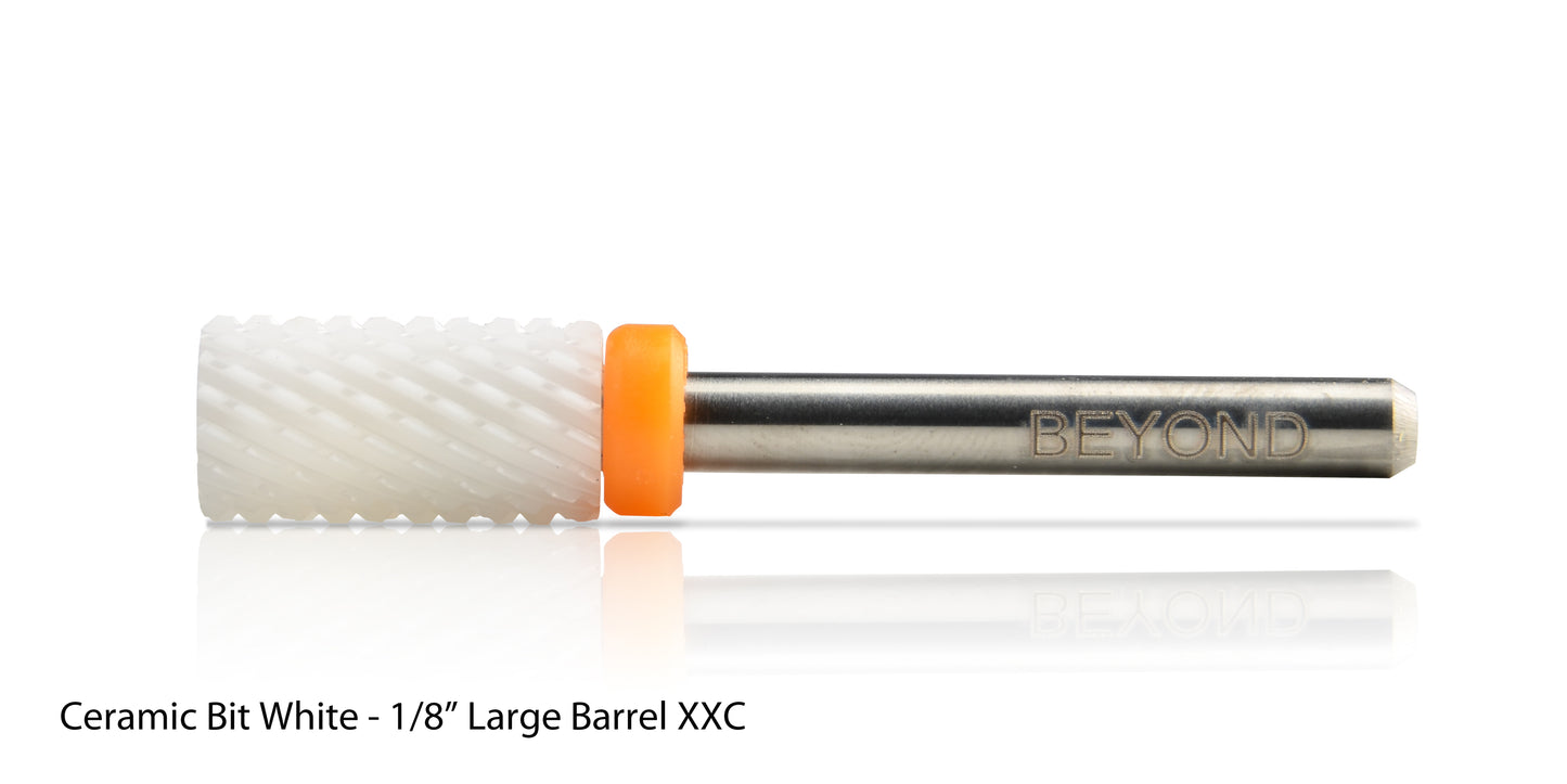 Beyond Ceramic Bit XX Coarse 1/8 - White