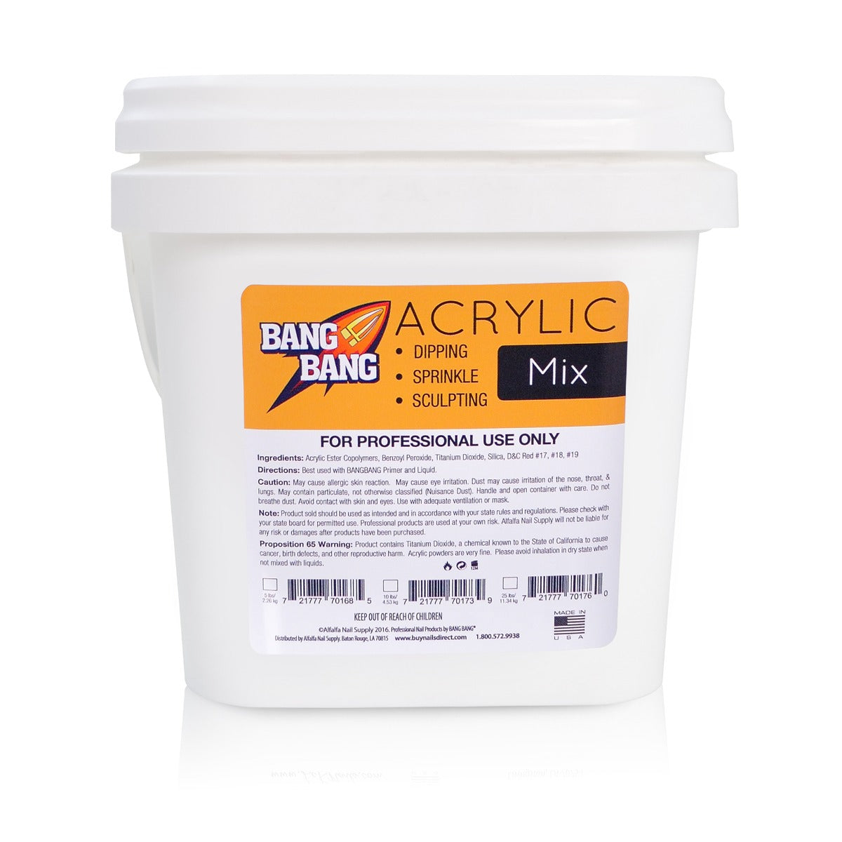 BangBang Acrylic All Seasons Mixed Powder - 10 lbs