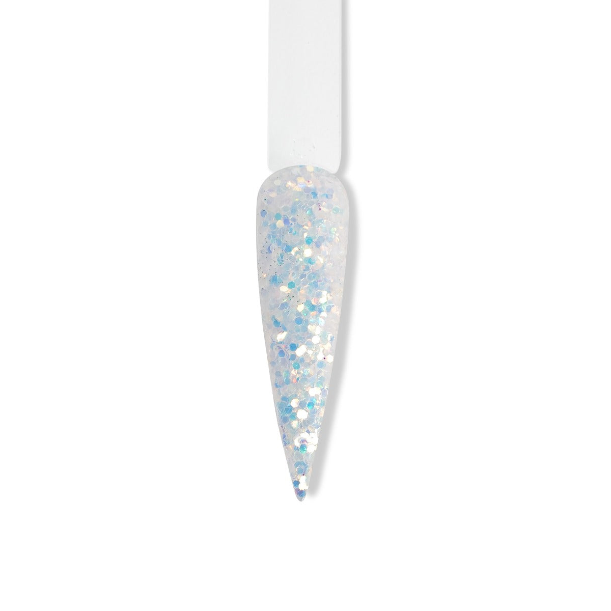 BangBang Glitter Seashell White - Large 1 oz