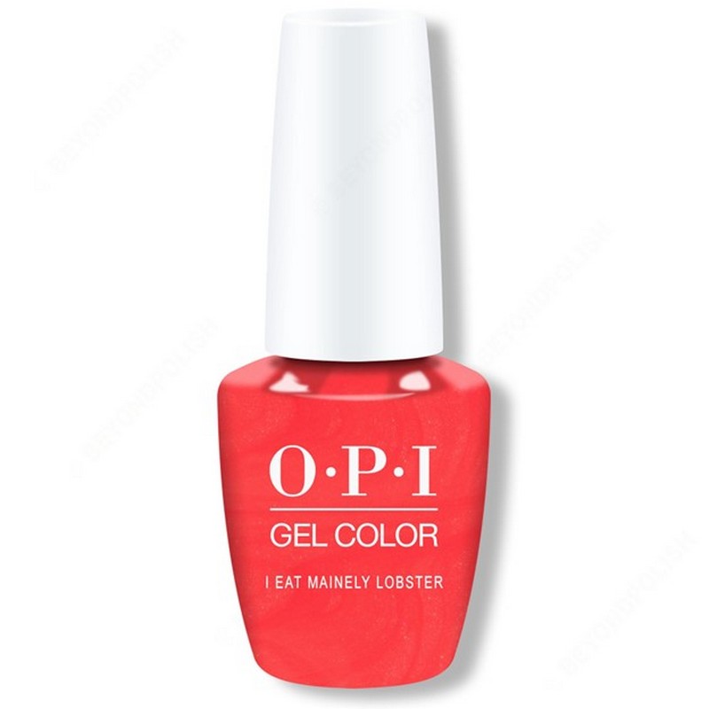 OPI Gel #GCT30 - I Eat Mainely Lobster