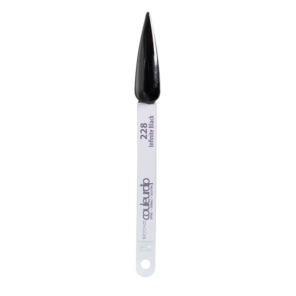 Beyond Couleurdip Powder #228 Infinite Black 2 oz