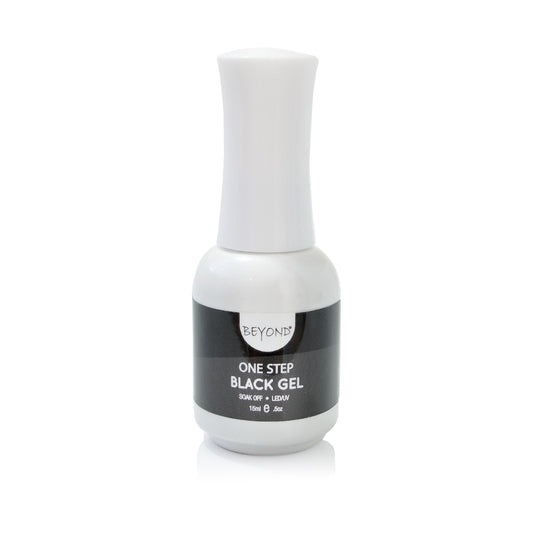 Beyond Gel One-Step Black 0.5 oz