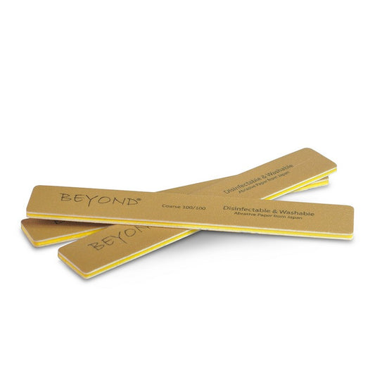 Beyond Gold File Square 100/100 -  Disinfectable & Washable