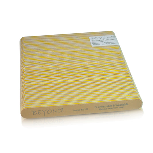 Beyond Gold File Straight 80/100 -  Disinfectable & Washable