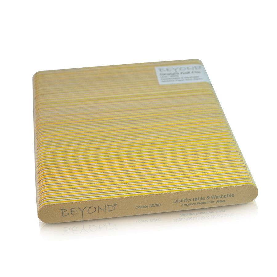 Beyond Gold File Straight 80/80 - Disinfectable & Washable