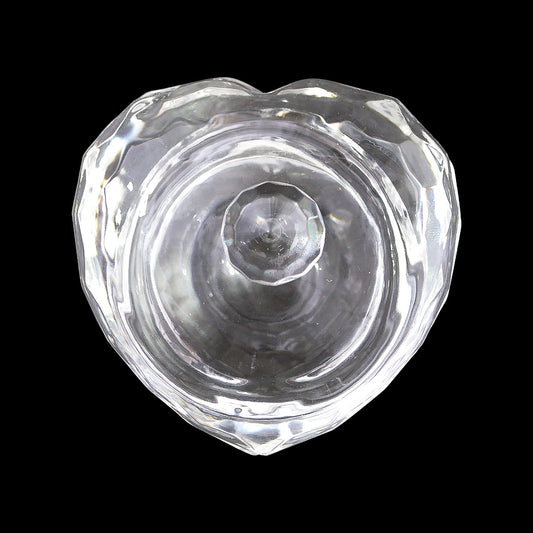 Crystal Jar - Heart Shape size 3x3