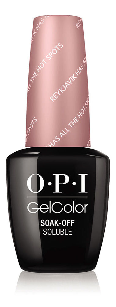 OPI Gel #GCI63 - Reykjavik Has All the Hot Spots