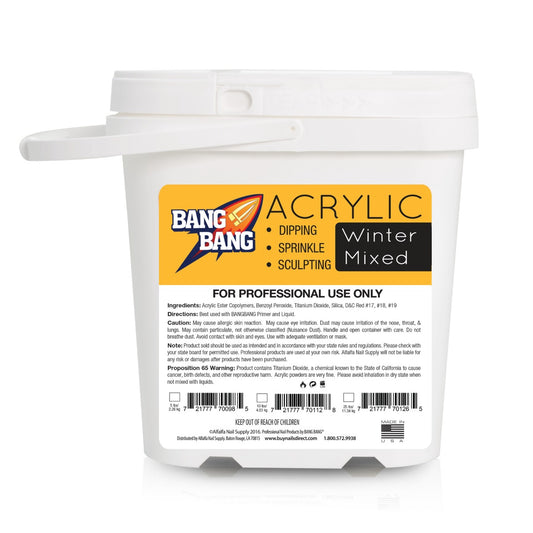 BangBang Acrylic Winter Mixed Powder - 5 lbs