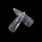 ANS Half Cover Stiletto - Clear - #00 - 09 - 500pcs