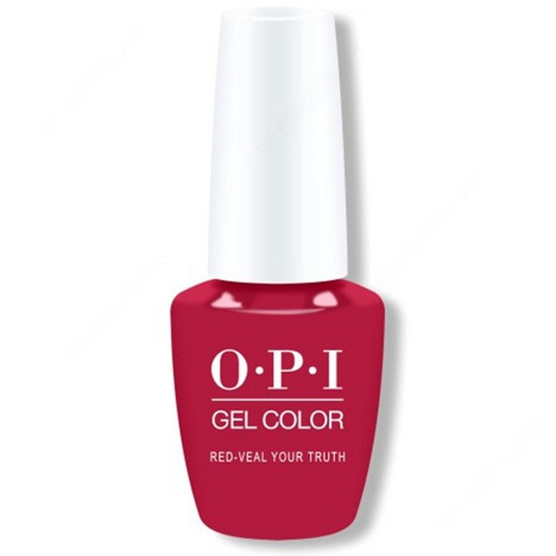 OPI Gel #GCF007 - Red-veal Your Truth