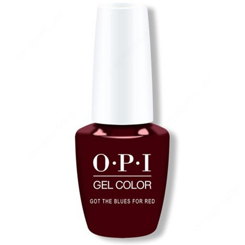 OPI Gel #GCW52 - Got The Blues For Red